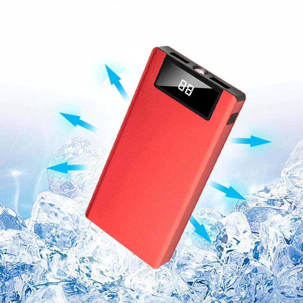 20000 mah batterie externe batterie externe pauvreté banque 2 USB LED Powerbank Portable chargeur de téléphone Portable pour Xiao mi mi iphone X