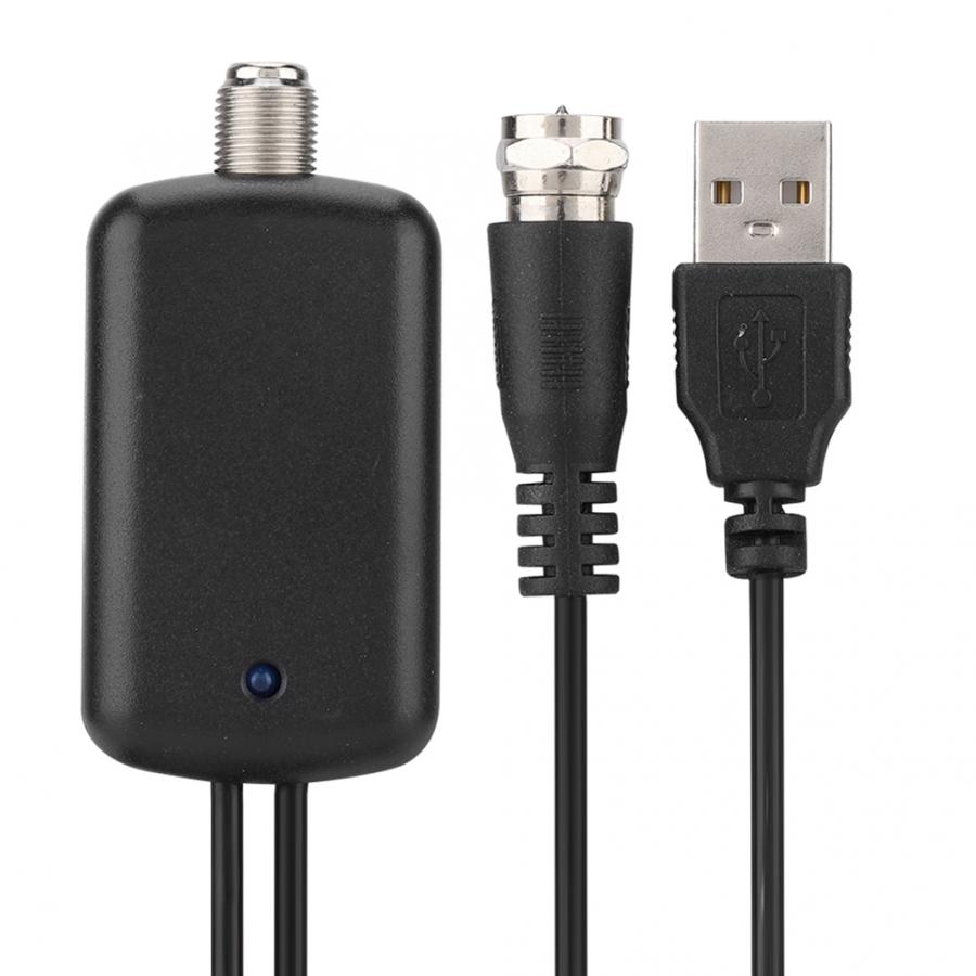 Antenne digital hdtv 25 db hd tv antenne forstærker intern signalforstærker usb high gain tv boost hd bærbar indendørs