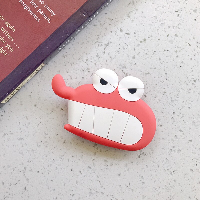 Cute Cartoon Airbag Mobile Phone Holder Silicone Stretch Folding Lazy Mobile Phone Holder Finger Ring Holder: 13