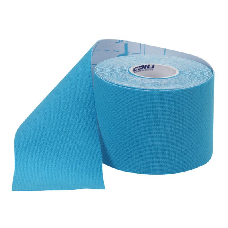 5M * 2.5Cm Kinesiologie Tape Atletische Spier Ondersteuning Sport Physio Therapeutische Tape Elastische Sport Bandage Spier Sport Veiligheid: Blauw