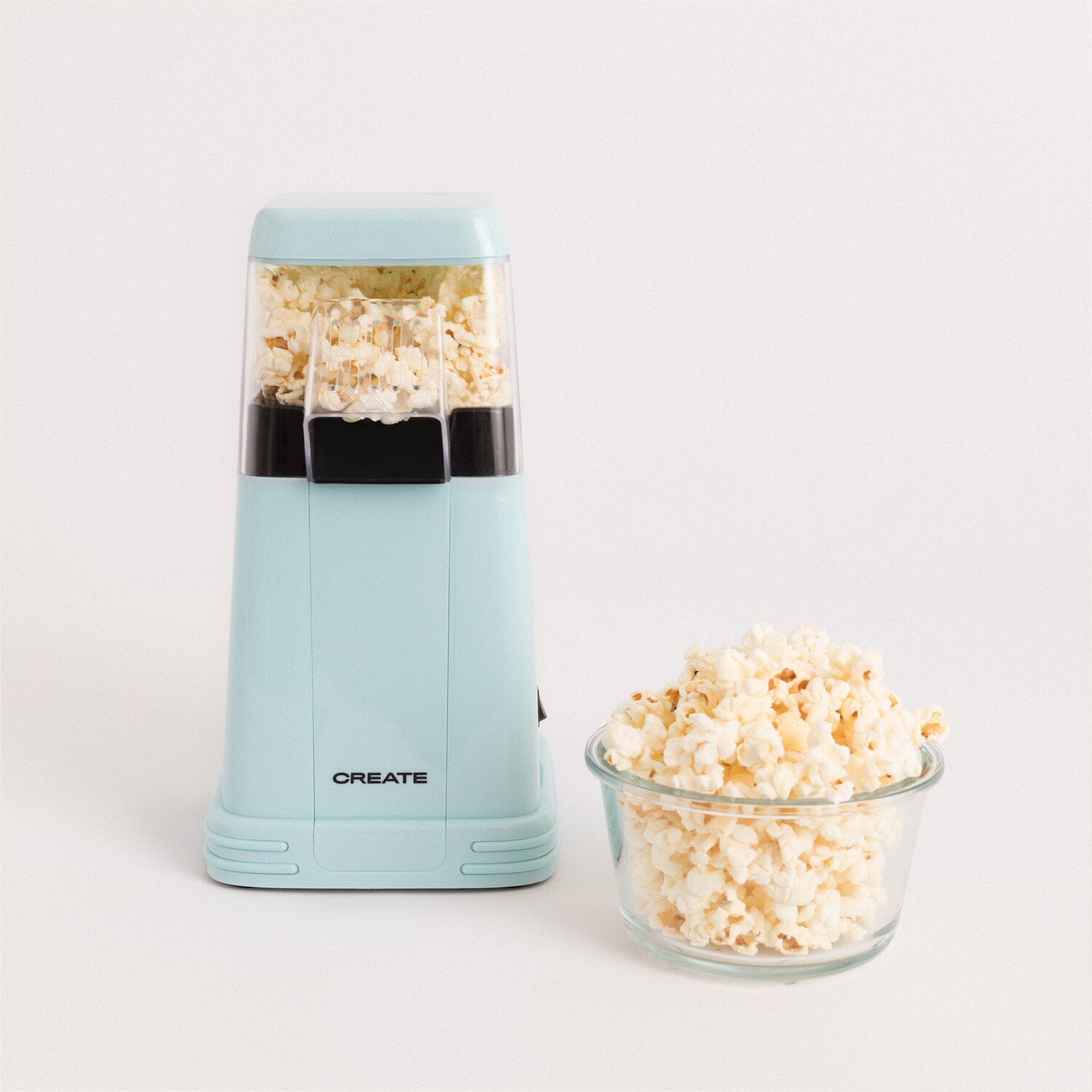 CREATE - POPCORN MAKER, Máquina Eléctrica de Palomitas de Maiz, Sin Aceite, 3min