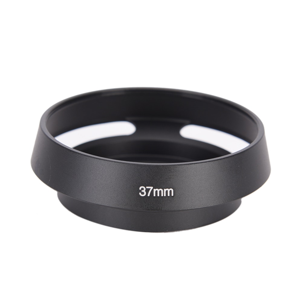 Black Metal Camera Lens Hood For FOR Leica Canon Nikon Lens 37 39 40.5 43 46 49 52 55 58 62 67 Mm