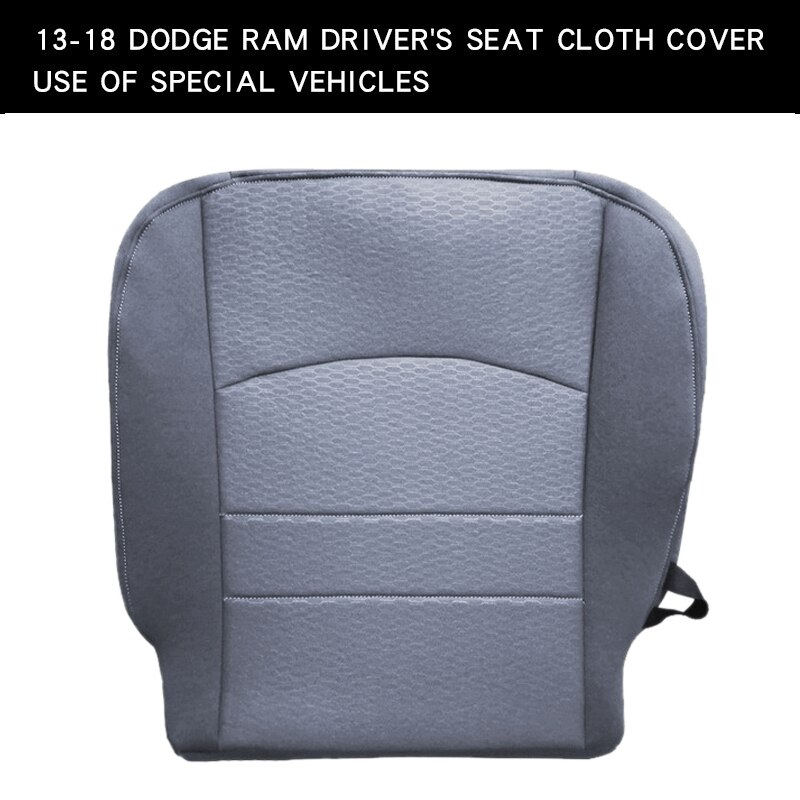 Housse de siège inférieur pour conducteur de voiture, grise, pour Dodge Ram 1500 2500 3500 4500 5500