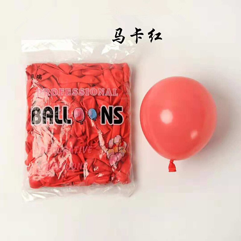 10 stuks /5 inch kleurrijke macaron latex ballon snoepkleurige ballon bruiloft verjaardag feestdecoratie ballon: 10