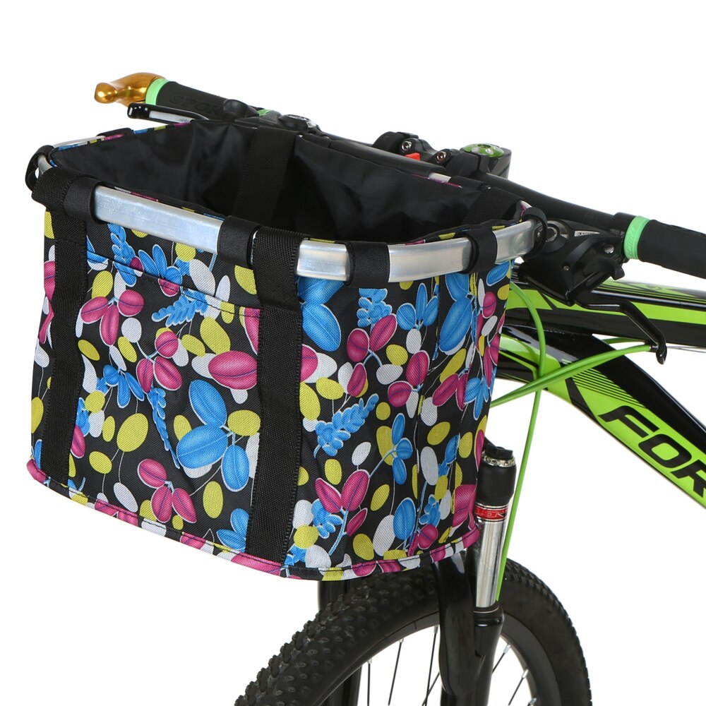 Pets Cat Seat Dog Bicycle Basket Waterproof Pets Seat Bicycle Basket Front Removable BIke Basket Carrier Bag Cycling Accessories