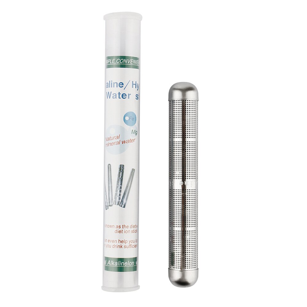 Health Care! 10pcs Alkaline Hydrogen Bio Water Stick Ionizer Stainless Steel Energy Natural Mineral Water Enhance Human Immunity