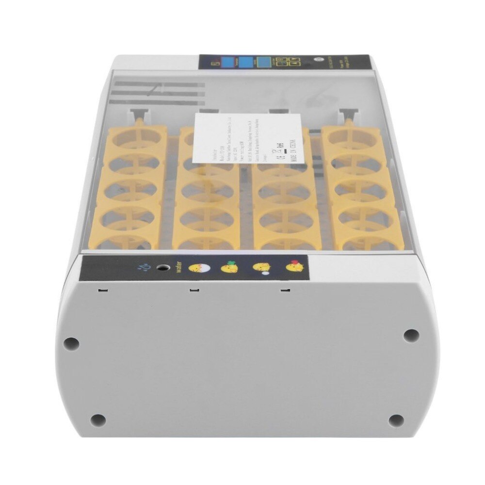 24 Eggs Automatic Egg Turning Large Capacity Practical Mini Incubator For Chicken Poultry Quail Turkey Eggs Home Use