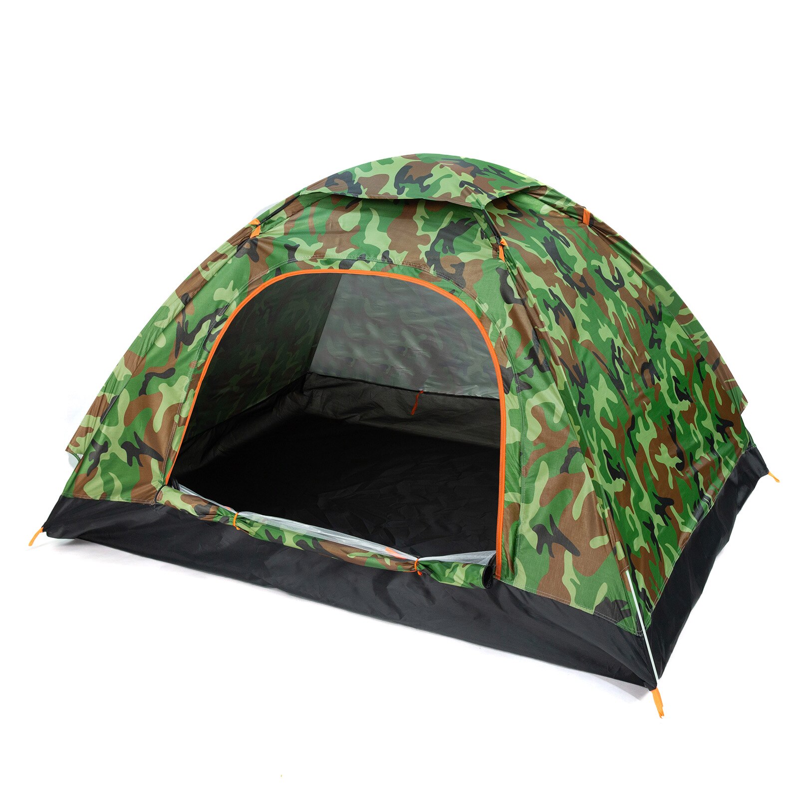 2 Persona sol refugios carpa de playa protección UV Pop tiendas sol sombra toldo Camping senderismo al aire libre de viaje de refugio: Green 1-Door