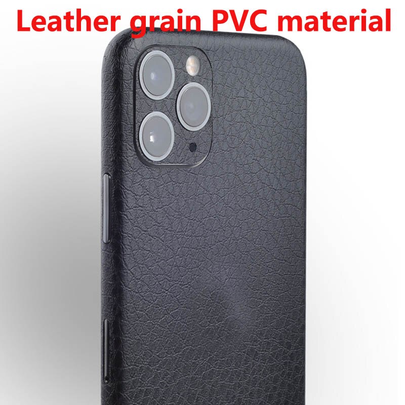 Adesivo modello pelle pelle per iPhone 8 11 12 Plus pellicola posteriore decalcomania per iPhone 11 Pro Max adesivo pelle adesiva