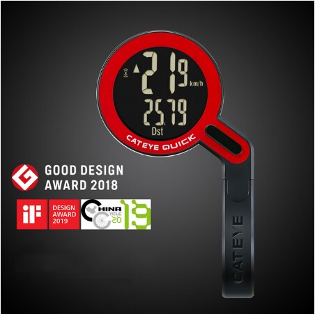 CATEYE Fahrrad Computer CC-RS100W Bike Analog Drahtlose Tacho Radfahren Wasserdichte Stoppuhr Integrierte Out Front Halter