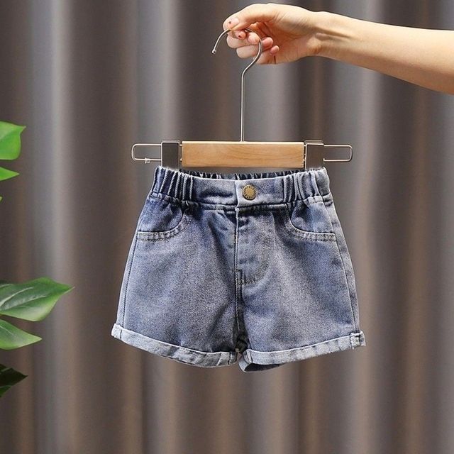 Mädchen Turnhose Metallisch - Elastische Boycut Shorts Für Gymnastik & Tanz