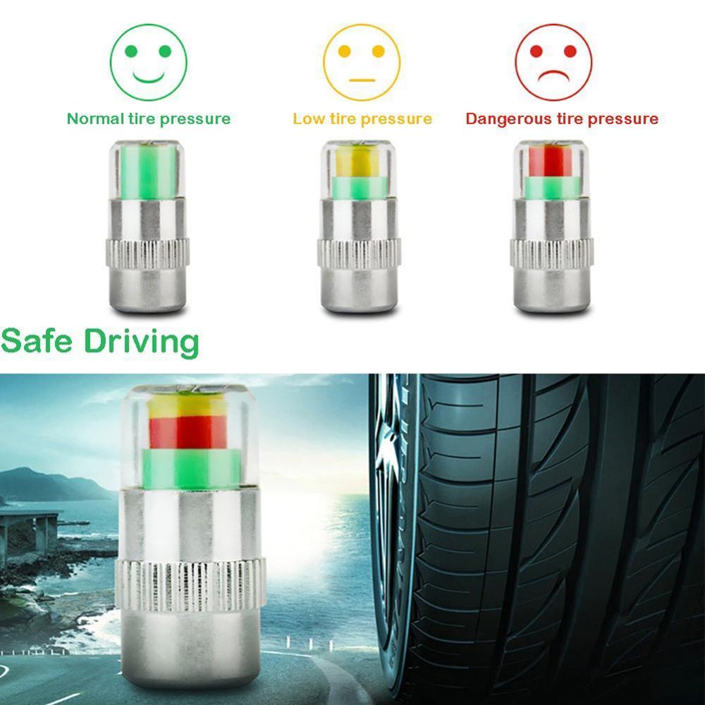 One Pack Tire Pressure Cap Tire Pressure Warning Cap Monitoring Cap and Inspection G6O0