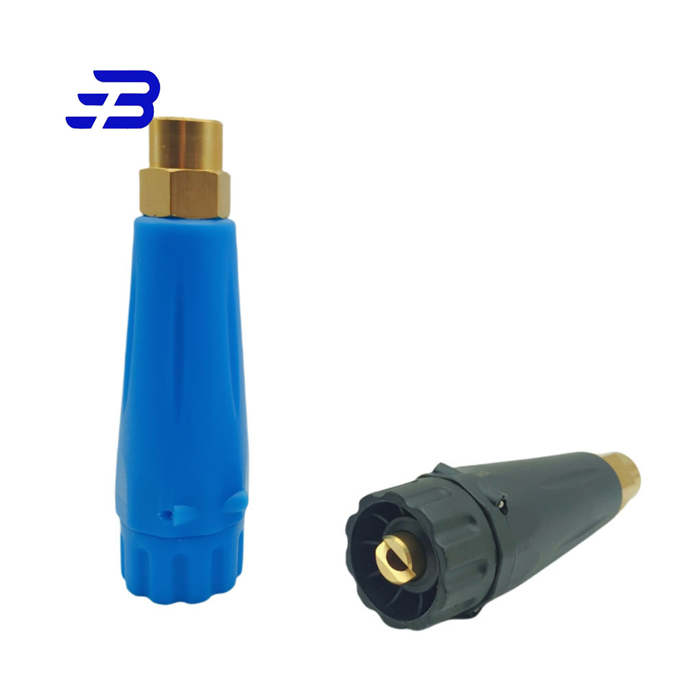ST-75 Foam Nozzle 4000 PSI High-Pressure 1/4F Brass BLUE Nozzle Car Cleaning Foam Tool Suitable