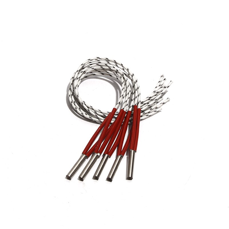5 teile/los 316SS 12/24/36/48V Patrone Heizelement 8x40-60mm Einzigen Kopf Heizung Rohr 40W-65W für Spritzguss Maschine