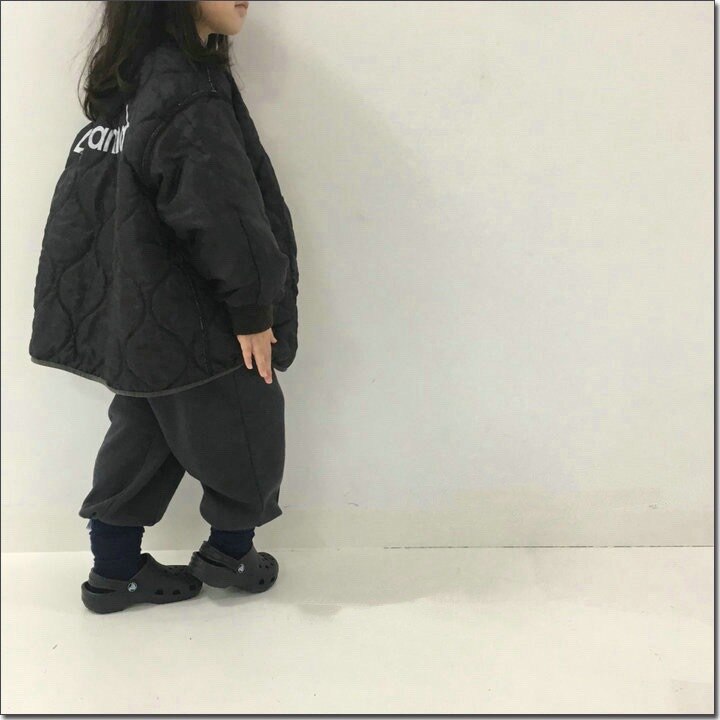 Chaqueta con parches de algodón para niñas, abrigo de Letras a la , novedad de Otoño de