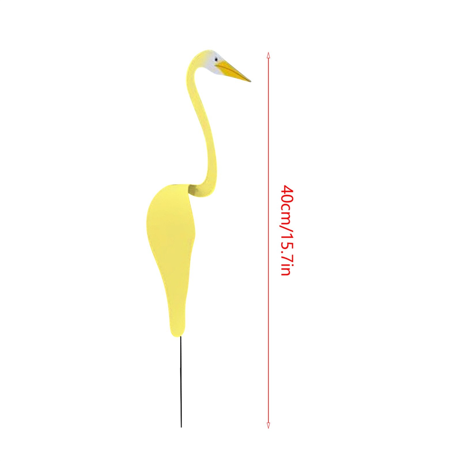 Swirl Bird Yard Decor Garden Statues Flamingo A Whimsical And Bird That Spins With The Slight Garden 40CM/20CM Navidad: B