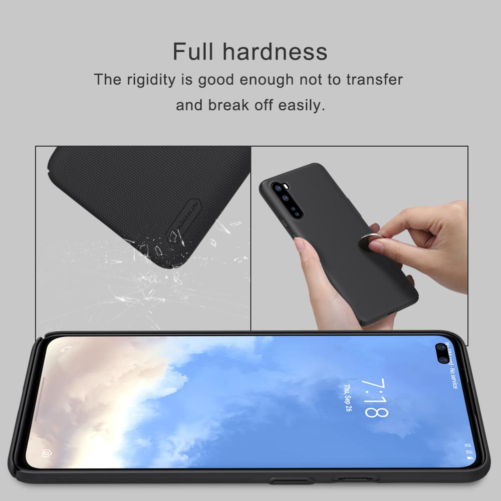 Para oneplus nord caso nillkin camshield caso slide câmera geada escudo um mais nord hard pc capa traseira para oneplus nord caso