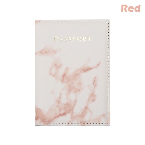 Kleurrijke Marmeren Paspoort Cover Waterdichte Passport Case Houder Reizen Cover Case Voor Paspoorthouder Paspoort Pakket: 06