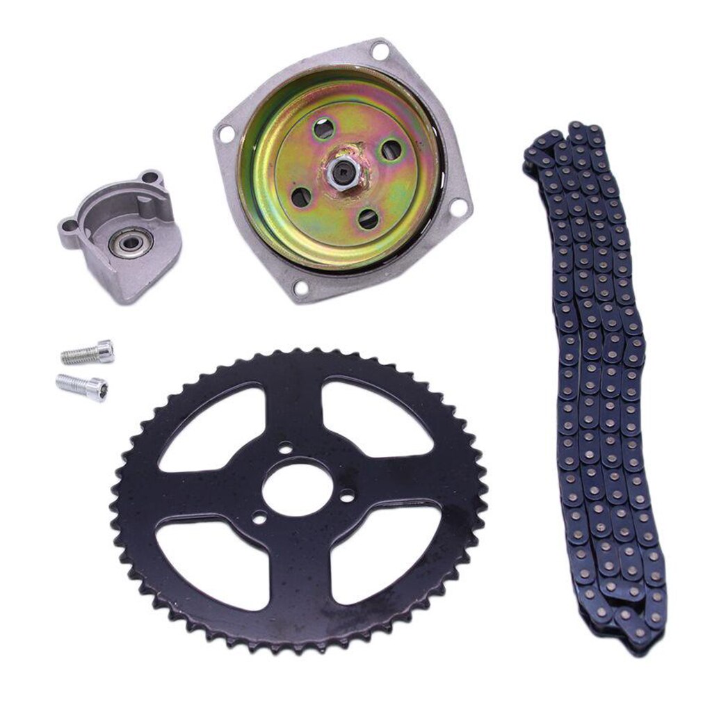 Yctze 25H kettingtandwiel 144 schakels, 25H ketting achterkettingen tandwiel Staallegering 2-takt schachtaccessoire voor mini elektrische motorfiets Pocket Bike ATV Quad Yctze 25H kettingtandwiel 144 schakels, 25H ketting achterkettingen tandwiel Staallegering 2-takt schachtaccessoire voor mini elektrische motorfiets Pocket Bike ATV Quad