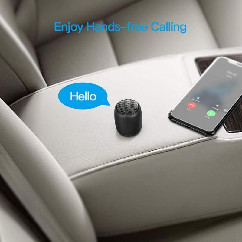 Mini Loudspeaker Bluetooth Speaker Portable Stereo Music Wireless Bluetooth Mic Built-in Handsfree Speaker Remote Control S G7J6