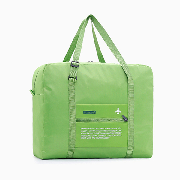 Travel Bags WaterProof Travel Folding Bag Large Capacity Bag Luggage Women Nylon Folding Bag Travel Handbags: green