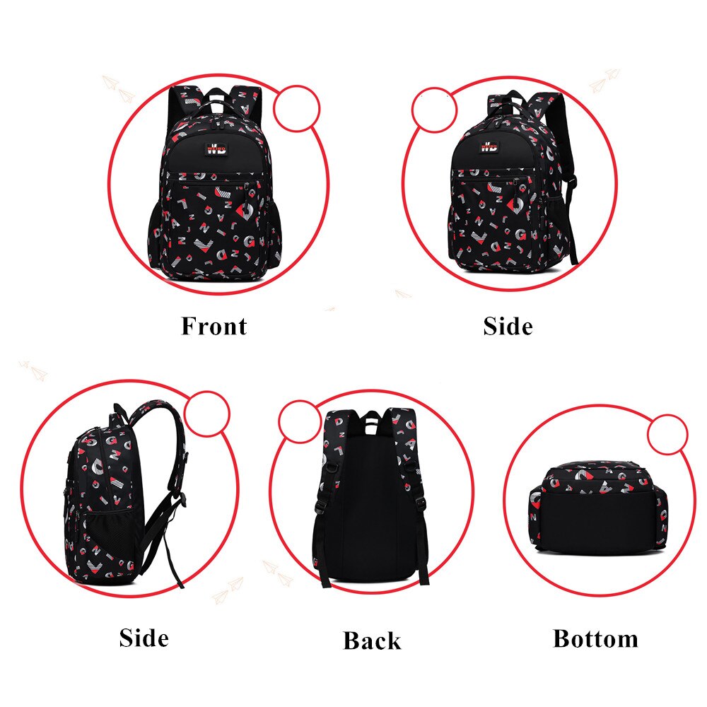 Vidosola meninas adolescentes mochilas escolares para escola primária mochila mochila de viagem durável daypack