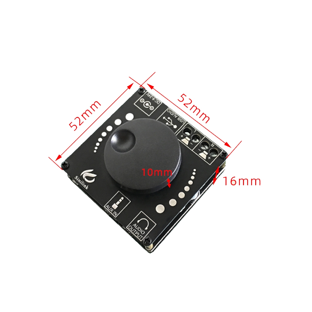 Bluetooth-Compatible Digital XY-AP15H Audio Power Amplifier 20W+20W Class 10W~200W HiFi Stereo USB/AUX Sound Card App AMP