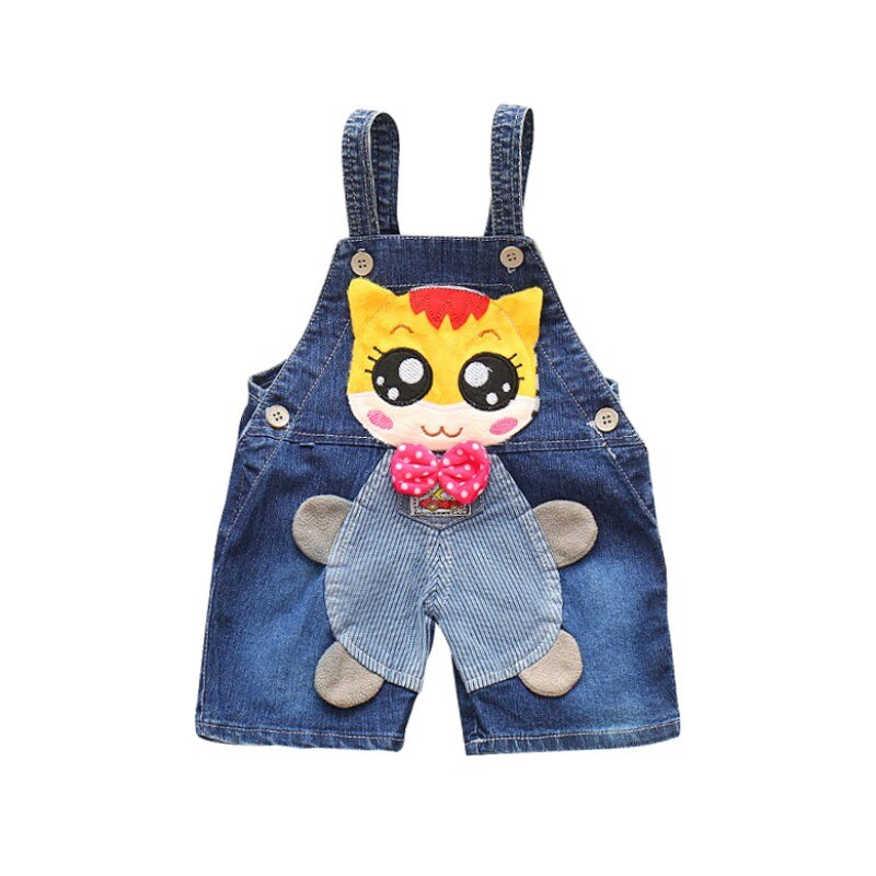 Jongens shorts Leuke Panda baby jongens Strap Jeans shorts zomer kinderen chothing kids broek broek jongens broek shorts
