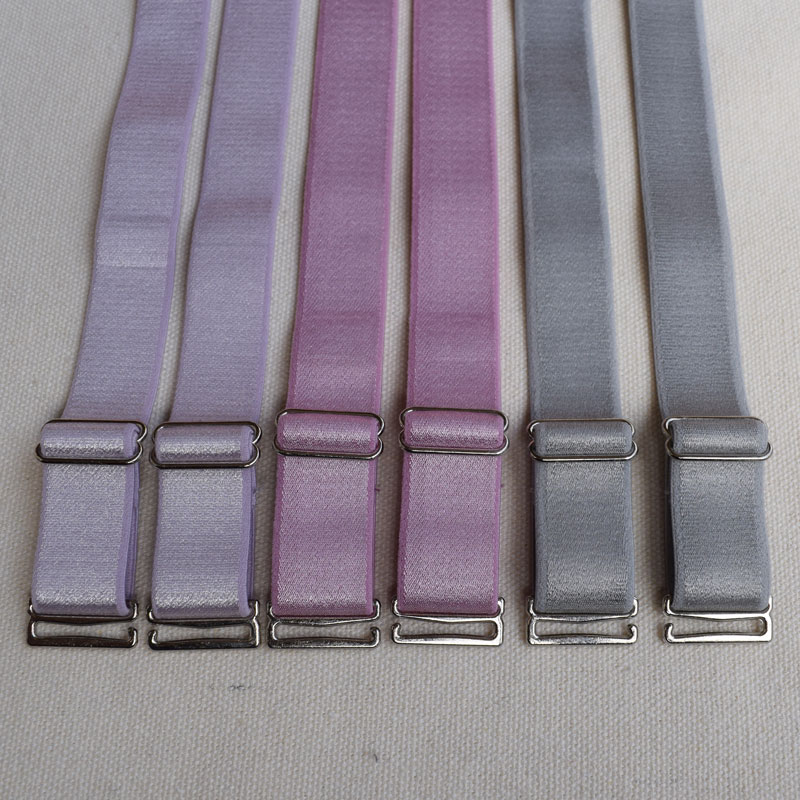 Correas de sujetador de hombro de repuesto, 15mm, 18mm de ancho, elástico, ajustable, extraíble, multicolor, accesorios de correa para sujetador de mujer, lencería