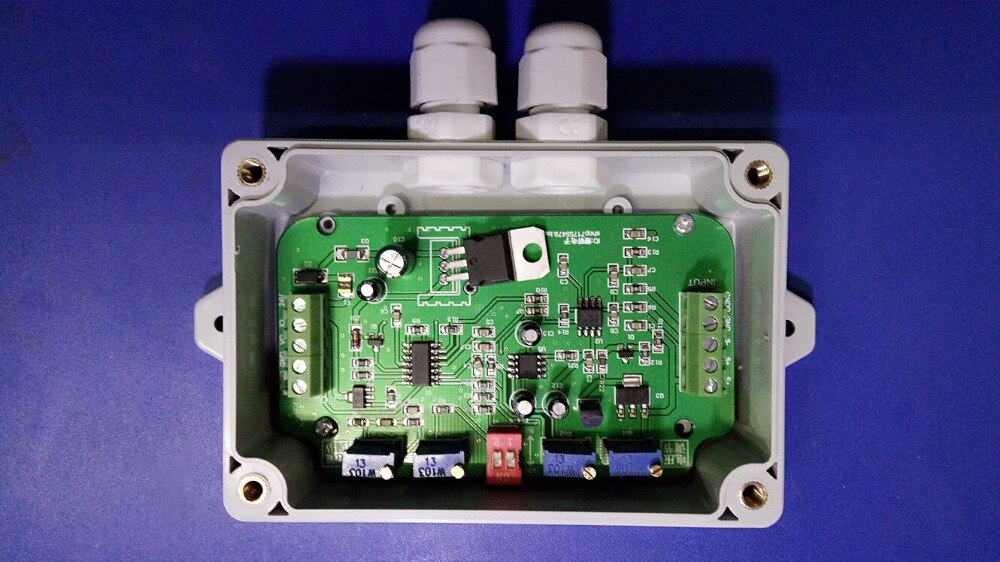 0 to 5V 10V 4 to 20mA Load Cell sensor Amplifier Transmitter strain gauge transducer