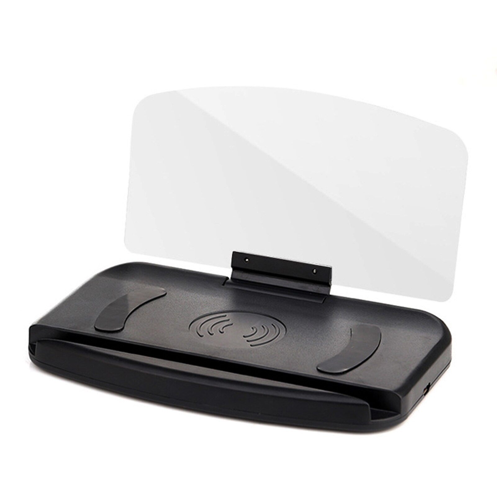Wireless Charger HUD Head Up Display Mobile Phone Holder GPS Navigation Car Speed Projector Car Phone Stand HUD