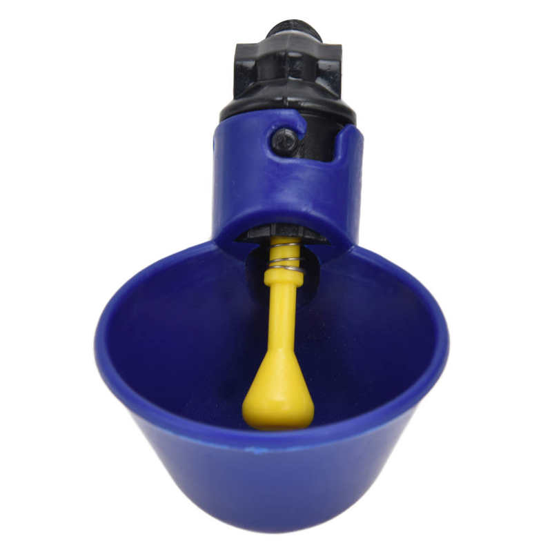 Chicken Watering System Chicken Waterer Chicken Water Cup PP Plastic Durable for Farm for Animal Husbandry