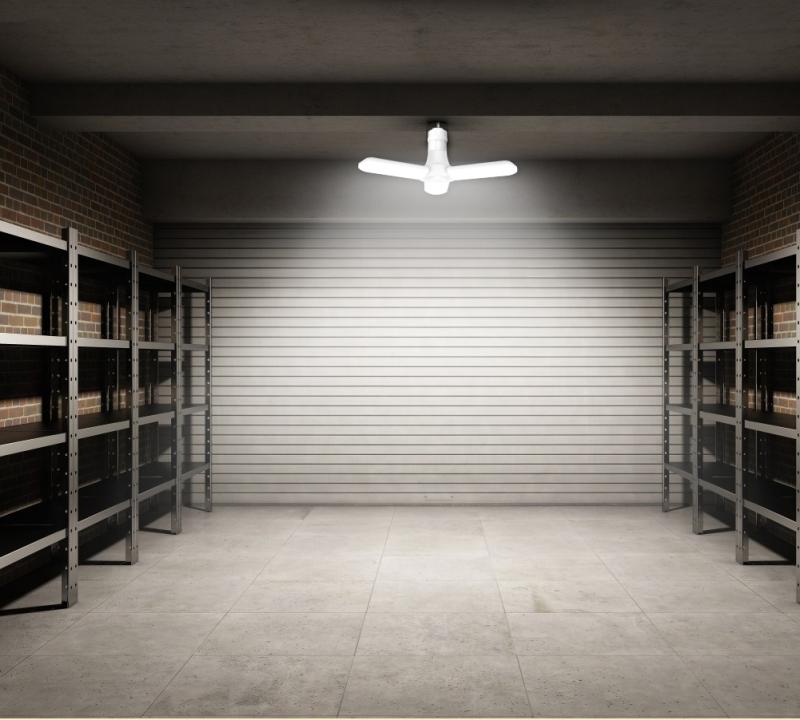 Folding garage light Super Bright LED Garage Lights Durable Long Service Life Versatile Energy saving Easy to Install