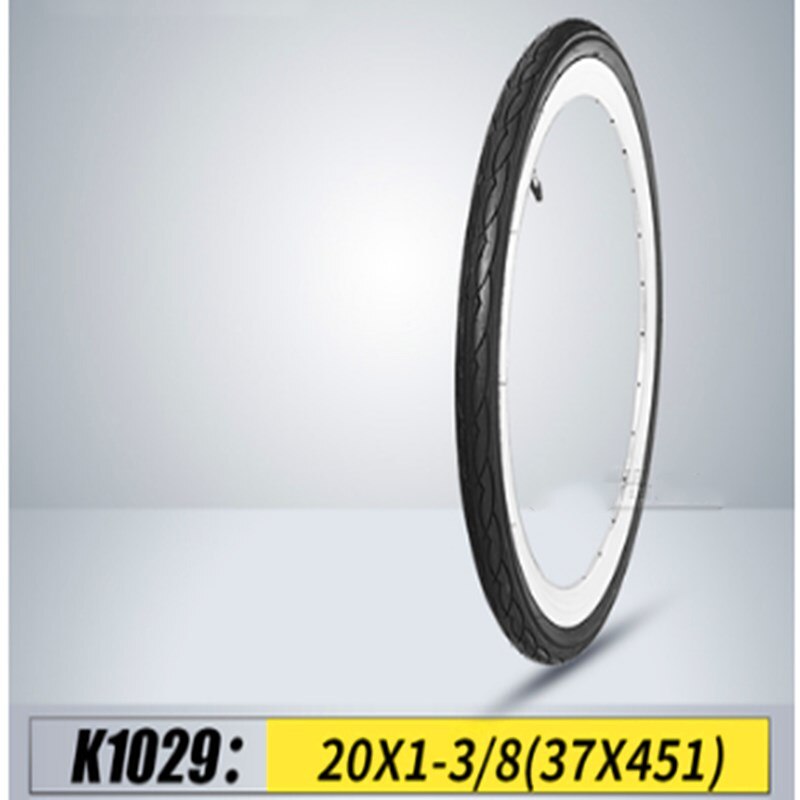 Kenda 451 pneu de bicicleta bmx, pneus de bicicleta dobrável 20*1 1-8 / 20*1 3-8 8: k1029  black