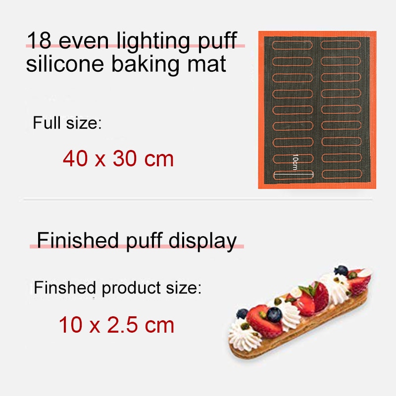 Non Stick Bakmat Oven Sheet Liner Voor Cookie/Brood//Koekjes/Puff/Eclair Geperforeerde Silicone pastry Tool Bakken Mat