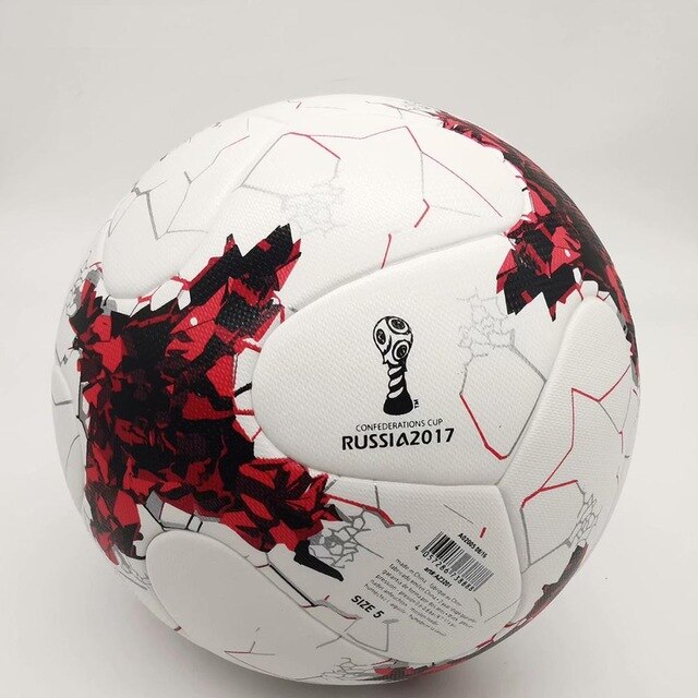 Newest Match Soccer Ball Standard Size 5 Football Ball PU Material Sports League Training Balls futbol futebol: united  cup red