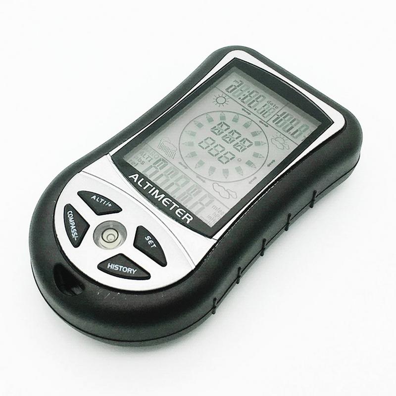 8 in 1 Handheld Elektronische Navigation Gps Kompass Höer Messgerät Thermometer draussen Angeln Barometer Ohne Batterien