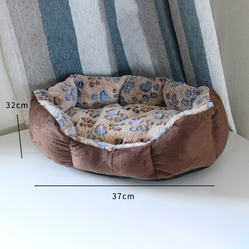 Transat pour petits chiens, lits épais pour animaux domestiques, lavable, doux, petit, moyen, lit et maison, fournitures pour animaux de compagnie