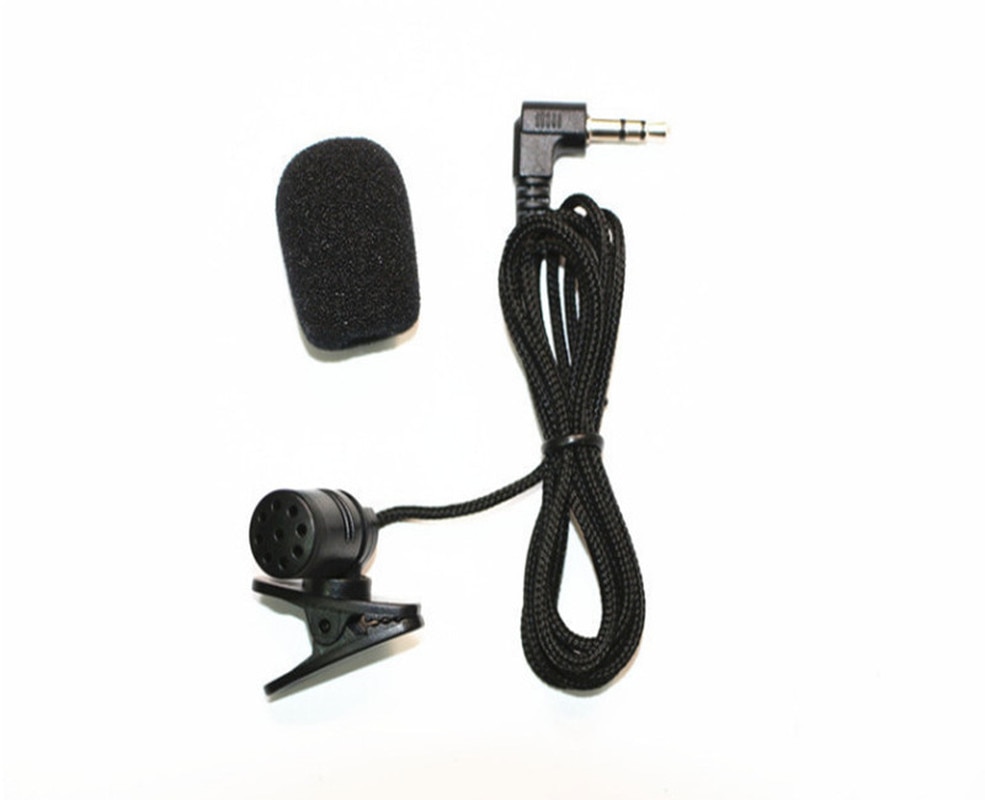 Portable External 3.5mm Jack Clip-on Lapel Lavalier Microphone for PC Laptop Handsfree Wired Condenser Mic Teaching Speeching