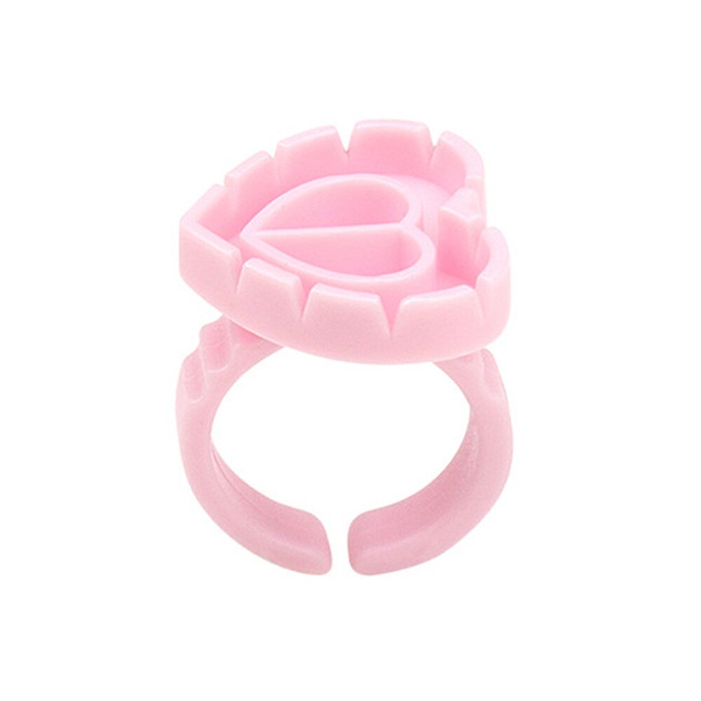 Wimpern Kleber Halfter Einweg Kleber Ringe Halfter Tinte Ring Tassen Tätowierung Individuelle Falsche Wimpern Verlängerung Kleber Pigment Halfter: D