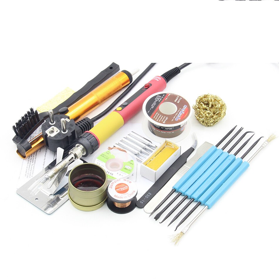 CXG E110WT Electric Soldering Iron AC110V 220V 110W rework soldering irons welding station 900M tips LCD digital upgrade: 220V EU / E