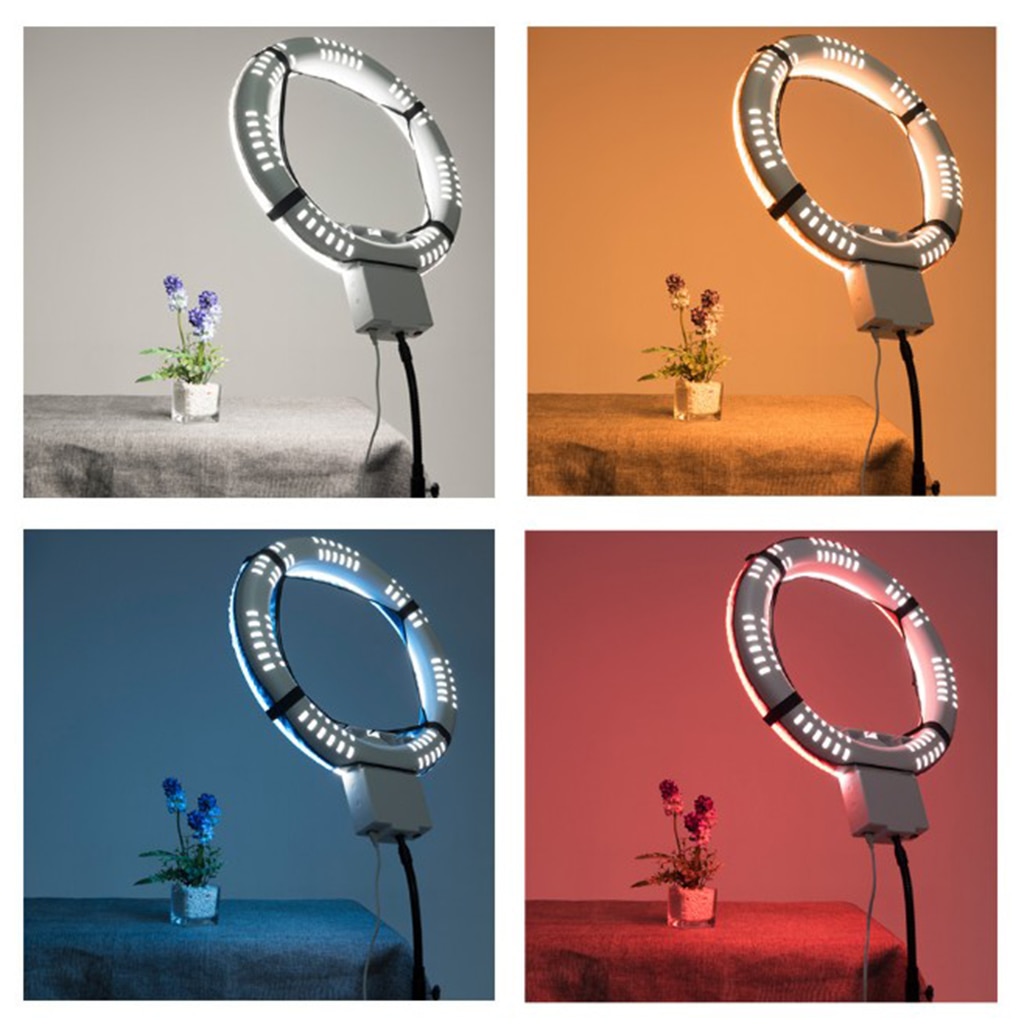 Magideal Inklapbare 12 Inches Softbox Licht Diffuser Voor Led Ring Licht 12 "Fotografie Soft Diffuser Doek