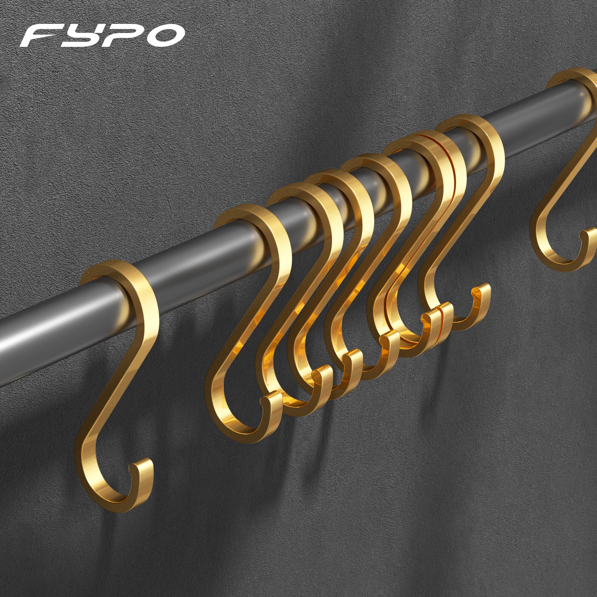 1/5/10Pcs S en Forme De Crochet En Aluminium D'espace Crochets De Stockage En Métal Crochet Fermoir Porte-Crochets Suspendus Rangement Outils