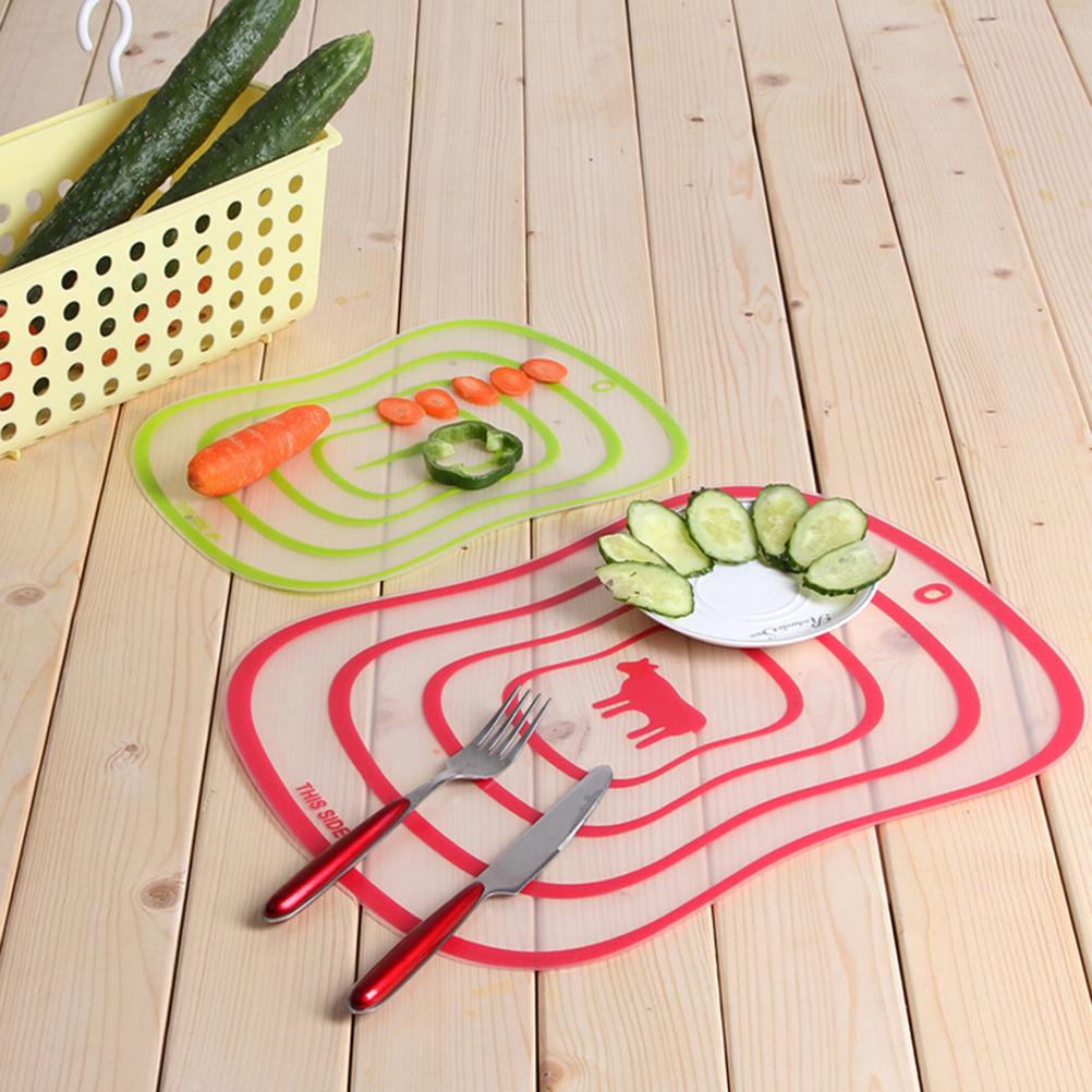 Tabla de cortar de plástico Flexible, herramientas de cocina, 20x16x0,08 CM, 1 ud.