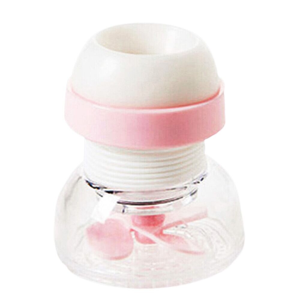 Punta de filtro de grifo antisalpicaduras filtro de agua de cocina rociador filtro de agua grifo giratorio grifo filtro de agua cocina electromenager: Pink