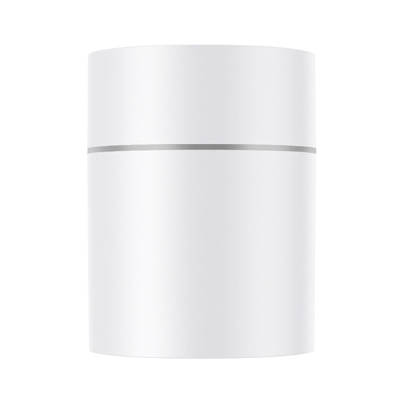 300ml Mini USB Air Humidifier with LED Breathing Light Nano Mist Diffuser: BW