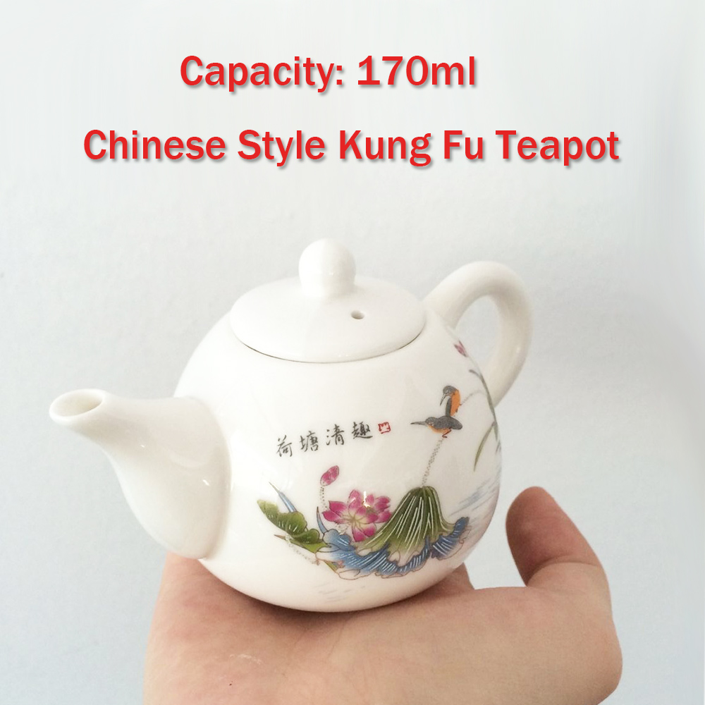 Keramik Teekannen Yixing Teekanne Weiß Porzellan Tee Setzt Chinesische teekanne Einzigartige Wasserkocher Kung Fu Teaset Infuser China Tee Tassen D001