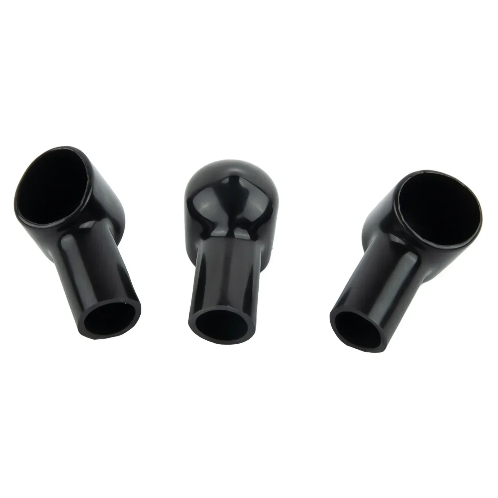 20 Stück Autobatterie-Isolier abdeckung schwarzer Anschluss stiefel runder Gummi 20x12mm PVC-Kabels chuh schutz abdeckung Ösen kappe für Autowerk zeug