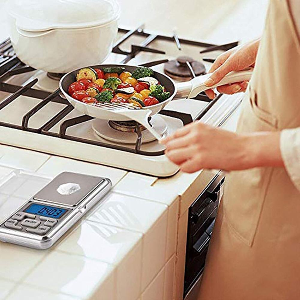 100/200g Convenient LCD Display Digital Scale 0.01 Precise Pocket Electronic Balance Gram Weight For Kitchen Jewelry Weighing