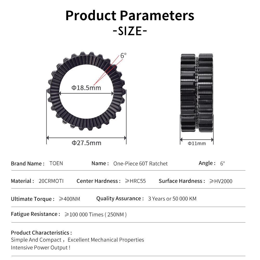SWTXO 60T Integrated Star Ratchet Bicycle Hub Upgrade Kit for X1600/X1700/1501 Wheel for 190/240S/340/350/440/540 DT Swiss Hub